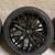 Niche Gamma Gloss Black M224 4 Wheels With Tires. 5x114.3mm Bolt Patte 6 thumbnail