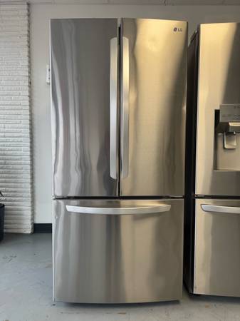 LG 4-Door Fridge (Stainless) — Tested — Warranty — $499+ 1