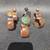 Vintage bobble-head napkin rings (set of 7) 10 thumbnail