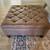 Brown tufted large ottoman 1 thumbnail