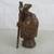 Chinese God of Longevity Vintage Wood Carved Sculpture Shou Lao Shou 4 thumbnail