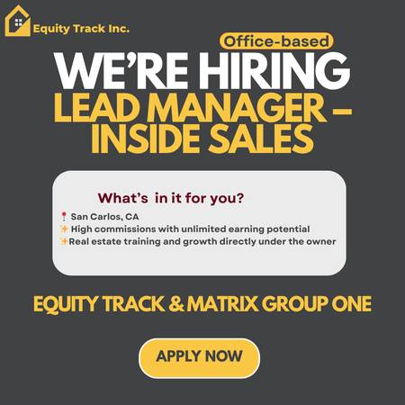 Lead Manager – Inside Sales (Base + High Commissions) 1