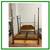 Queen Size Baker Furniture Four Poster Bedframe 2 thumbnail
