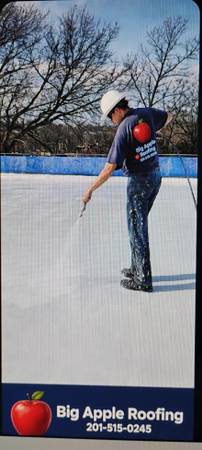 RUBBERIZED ROOF COATING COMMERICAL OR PRIVATE 1