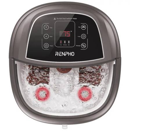 new Renpho foot spa massager with adjustable temperature 1