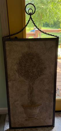 Topiary Wall Art Panel Decor Large 1