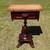 Vintage oak side table 6 thumbnail