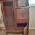 Oak Side-by-Side Bookcase with Drop Front Secretary Desk 1900s era 5 thumbnail