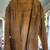 1970's Vintage fringed leather coat size large 1 thumbnail