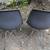 MCM Eames Style Eiffel Tower bases pair of chairs 4 thumbnail