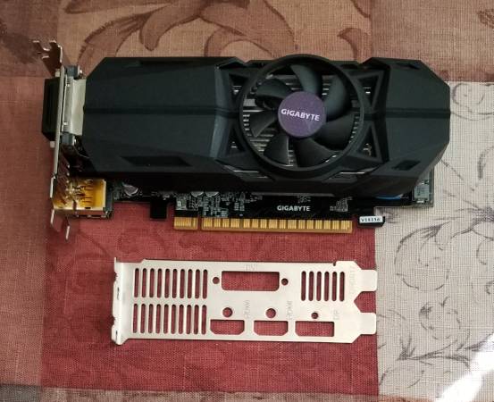 Gigabyte Nvidia GTX 1050 ti 4GB Low-Profile Video Card 1