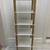 Vertical Shoe Rack Oak/White (Adjustable Height) 3 thumbnail