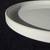 TREND PACIFIC BAUHAUS Modernist Minimalist Stoneware White Salad Plate 17 thumbnail