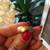 Wide Solid and Heavy Yellow Gold Band with Delicate Design (Size 6) 5 thumbnail
