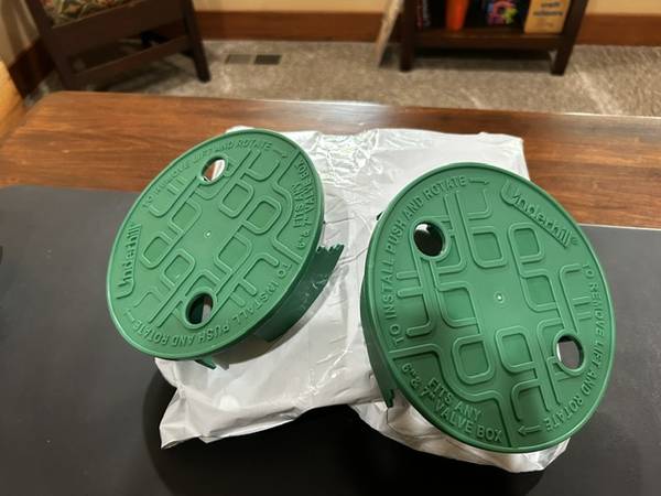 Irrigation sprinkler valve cover NEW (6) 1