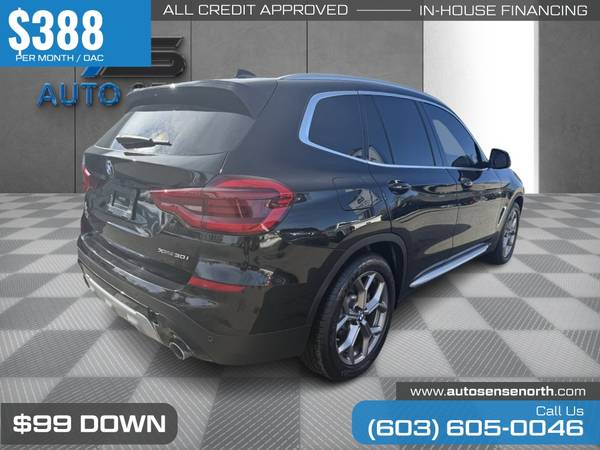 $388/mes - 2021 BMW X3 X 3 X-3 xDrive30i xDrive 30 i xDrive-30-i AWD - $25,048 (Auto Sense)63622620835203124