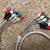 Component Video Cables-Steren 12' Ivory RCA Audio/Video Mini Cable 3 thumbnail