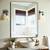 Wall mirror and bathroom vanity light fixture 1 thumbnail