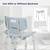 NEW Drive Medical RTL12202KDR Shower Chair with Back 3 thumbnail
