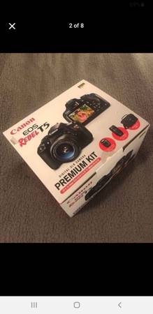 Cámara Canon EOS Rebel T5 DSLR con kit premium !!! A estrenar !! - $580 (Lynn)63437939628803121