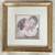 11in Hand painted Art wall plate vintage 15 thumbnail