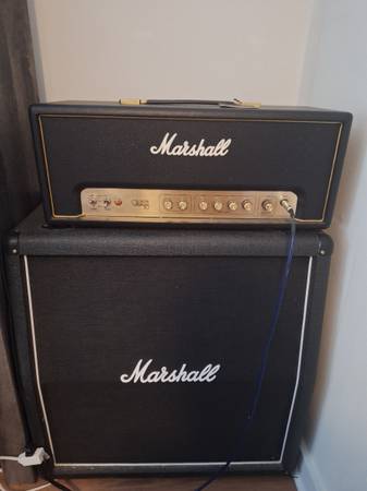 Marshall 50 watt half stack 1