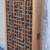 vintage solid teak 4 panel PARTITION ROOM DIVIDER in geometric design 3 thumbnail