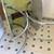 Vintage kitchen table drop leaf  50's-60's  formica top metal edge 4 thumbnail