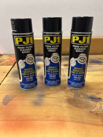 PJ1 Air Filter Cleaner Spray 3 New 15 oz. Cans 1