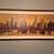 Large VTG Mid-century 60s OZZ FRANCO City Harbor Skyline Framed Print 1 thumbnail