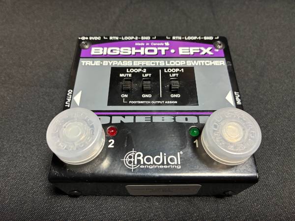 Radial EFX loop switcher 1