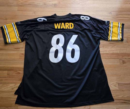 Big & Tall Men's Hines Ward Steelers Jersey 1