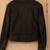 Thinsulate (Thermal Insulation) Black Leather Motorcycle Jacket - XS 2 thumbnail