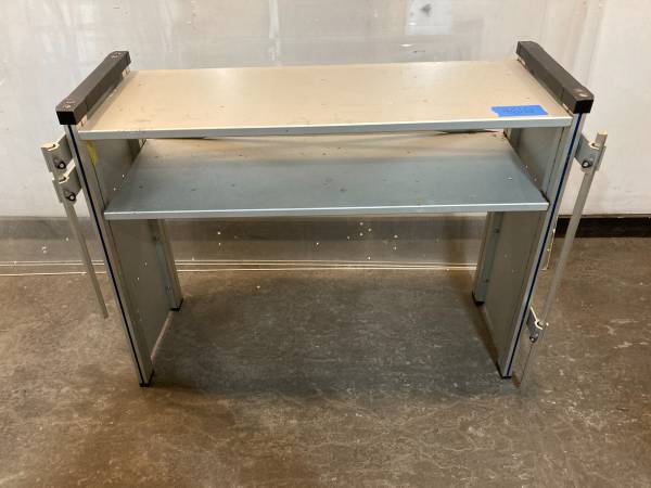 Gilson System WorkCenter Over-Desk LabShelf w/Vertical Rods for Clamps 1