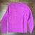 Lord & Taylor purple V-neck 100% Cashmere Sweater-Size Small Petite 3 thumbnail