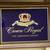 Seagram's Crown Royal Whiskey Purple Bar Mirror Advertising Sign 1 thumbnail