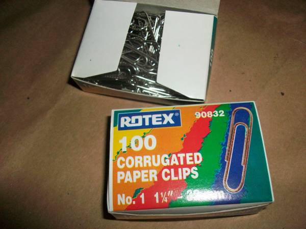 Paper clips, Rotex, 8x100 1