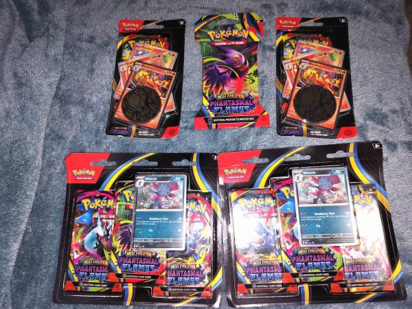 Phantasmal Flames Blister Packs Pokemon 1