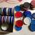 vintage poker chips, 1940s-50s 1 thumbnail