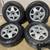 GMC Envoy 17 inch aluminum rims with old tires. Fits chevy trailblazer 1 thumbnail