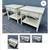 Vintage faux bamboo solid wood credenza 7 drawer dresser Thomasville 5 thumbnail