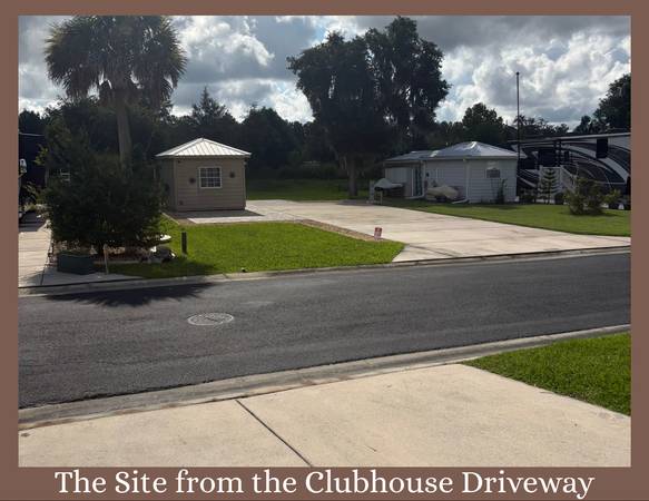 $1,035 Gorgeous RV/5th Wheel Site, ACROSS from clubhouse! Silver Springs, FL (Ocala)63768466347777120