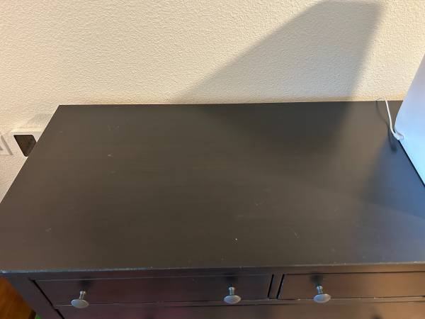 6-drawer Hemnes dresser/chest of drawers from IKEA (dark brown) - furniture  - by owner - sale - craigslist