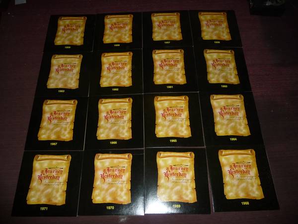 16 LP'S Journey INTO YESTERDAY 1956-1971 1