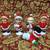 Hand Painted Vintage Bone China Christmas Ornaments 1 thumbnail
