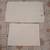White Bath Rugs (2 available) 3 thumbnail