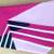 Lancome Paris Pink Black Geometric Cosmetic Bag Brand New 2 thumbnail