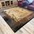 10 ft x 10 ft brown/black/camel area rug - brand new never used. 3 thumbnail
