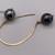 Pearl Gold-Stone Earrings 14K Yellow Gold 2.7g 3 thumbnail