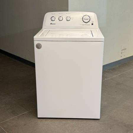 Amana Super capacity plus washer delivery available 1
